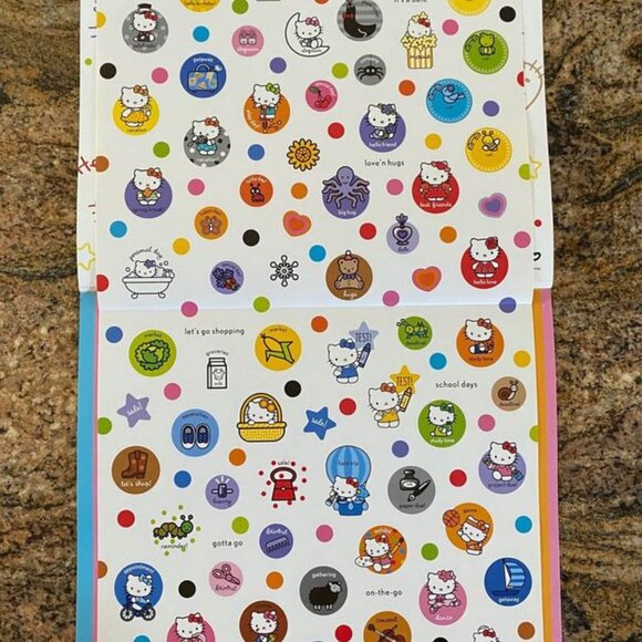 Hello Kitty 2003 Wall Calendar Hello Color 2003! - Picture 3 of 5